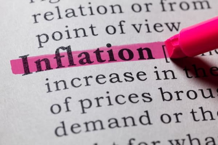dictionary entry for inflation