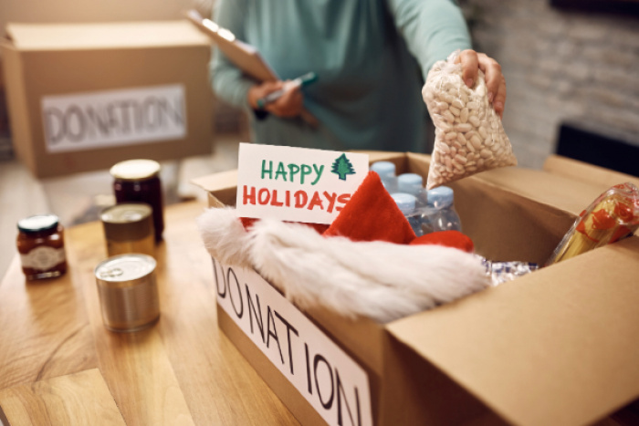 Holiday Donation Bins