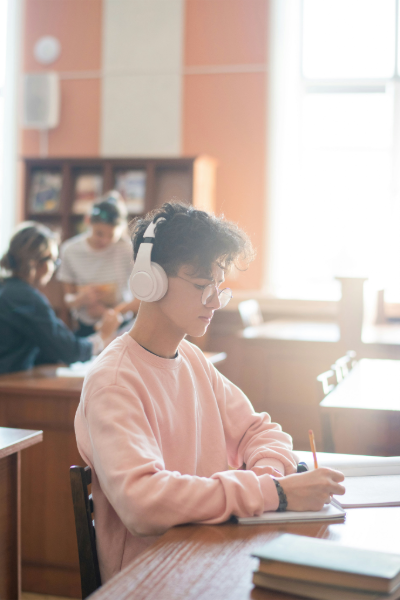 Students in school