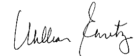 William Ehritz signature